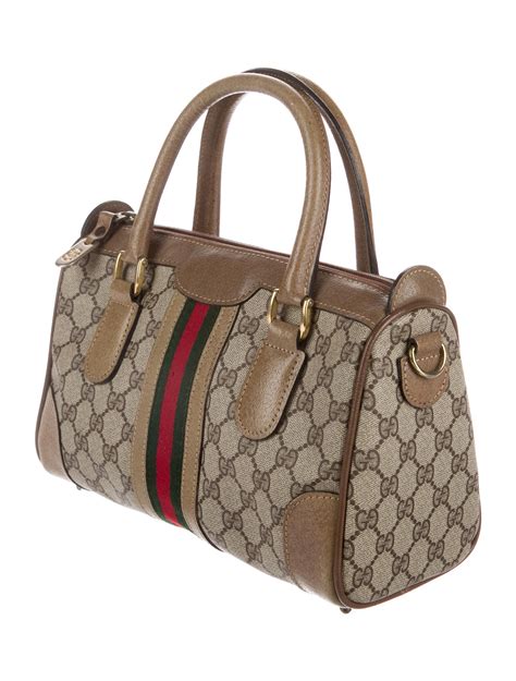 gucci vintage boston handbag|vintage gucci handbags from 1970s.